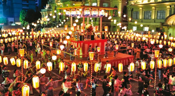 ژاپن جشن اُبون