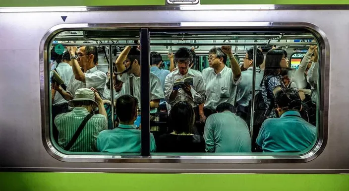 سرعت مترو ژاپن