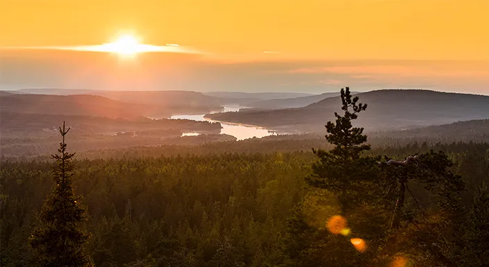 midnight sun finland